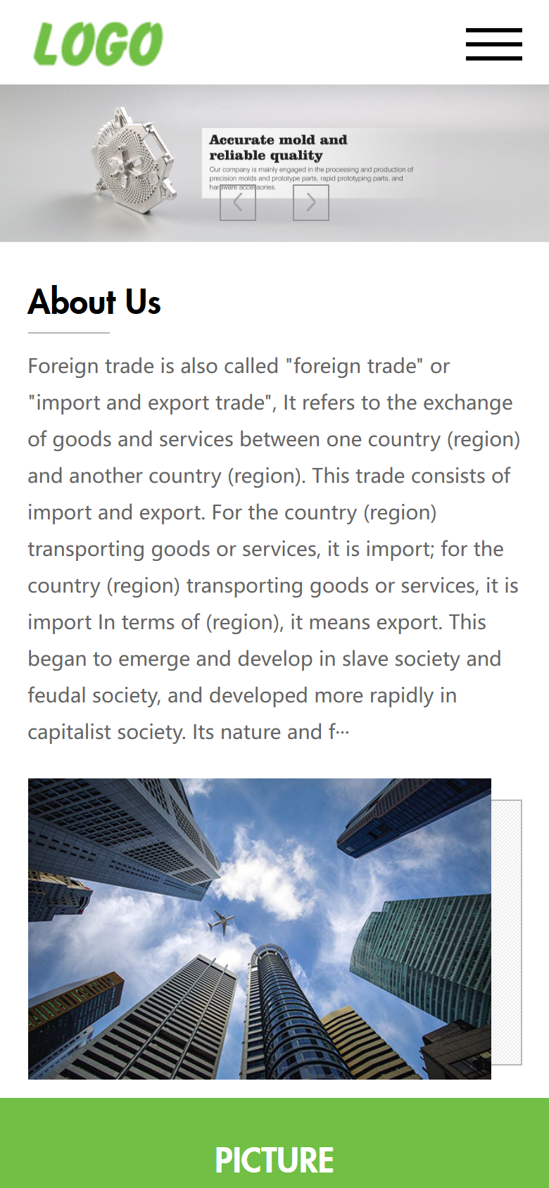 绿色机械模具企业官网